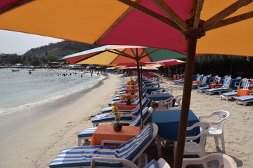chairs on the beach