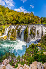 Strbacki Buk Waterfall - Croatia And Bosnia Border