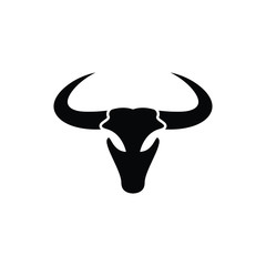 BULL Horn Logo Template vector icon illustration design