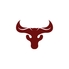 BULL Horn Logo Template vector icon illustration design