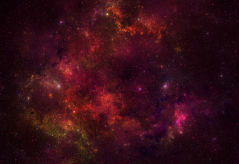 Fototapeta na wymiar Deep space nebula with stars