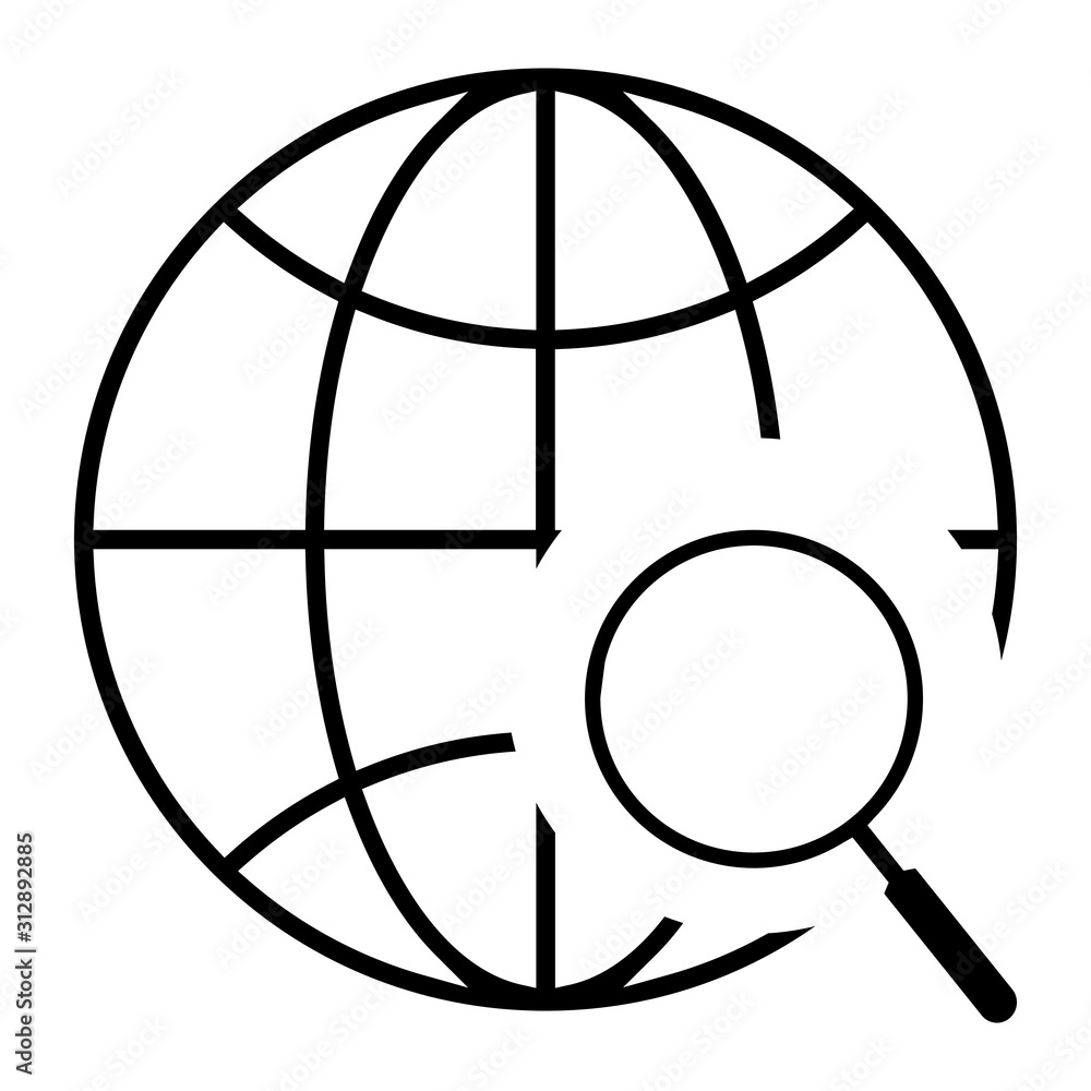 Poster data analysis vector icon. analytics illustration sign. statistic symbol.