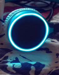 Neon Ring Headphones