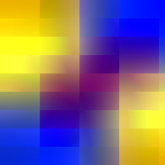 Blue yellow lights abstract colorful background vector