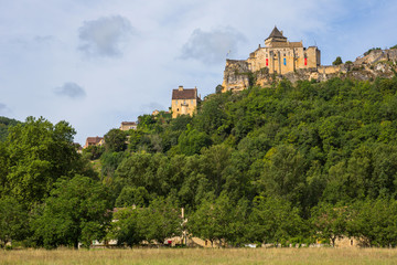 Fototapeta na wymiar Medieval castle of Castelnaud