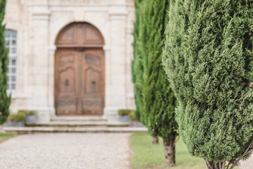 Entrée du château