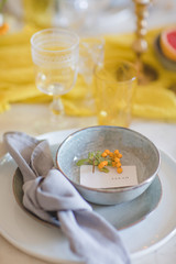 Art de la table - Décoration de mariage fleurie