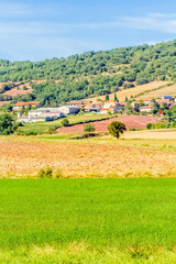 village rural de Rebourguil, Aveyron, France 