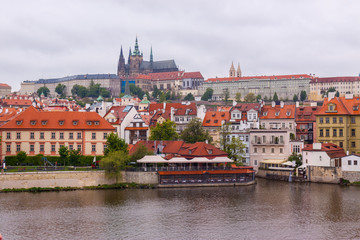 Obraz premium Panoramic of Prague