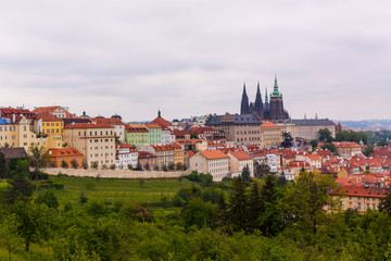 Panoramic of Prague