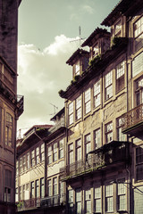 Riviera roof tops in Porto