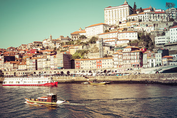 View across River Douro in Porto