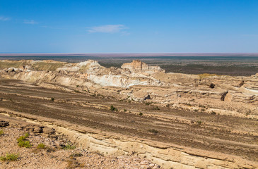 rim of Plateau Ustyurt