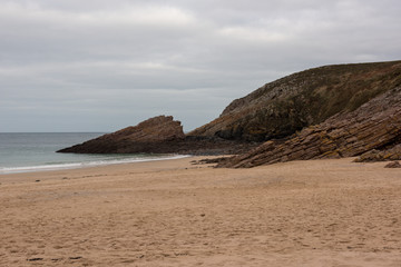 beach at sunset