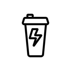 Target icon vector. A thin line sign. Isolated contour symbol illustration