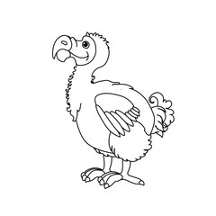 vector line cartoon animal clip art © Vetra Kori