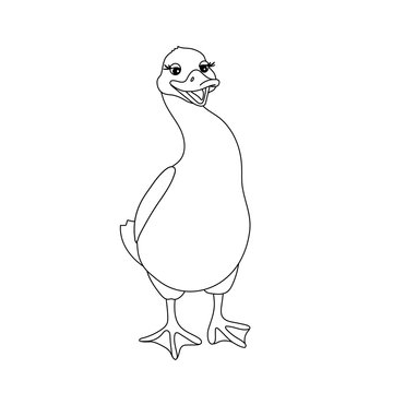 recommend clip art: vector line cartoon animal clip art