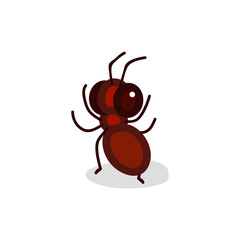 vector cartoon insect clip art