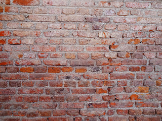 Red bricks that used as wall material