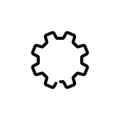 Gear icon template