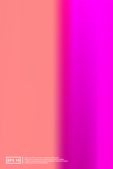 Holographic, Vector, Glossy Cover. Soft Color. 