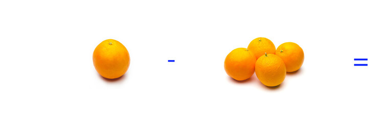 Simple math problems, subtraction problems, simple subtractions