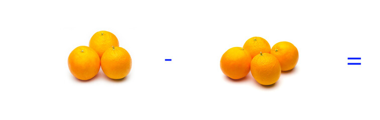 Simple math problems, subtraction problems, simple subtractions