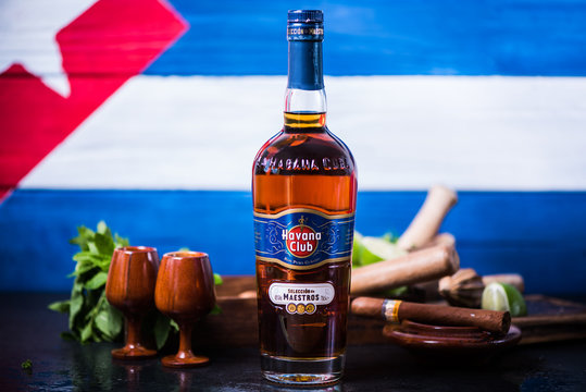 Havana Club Cuban Rum Bottle