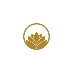 Lotus logo template icon design