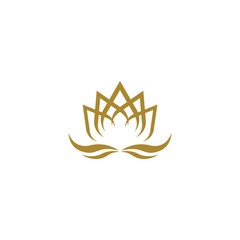 Lotus logo template icon design