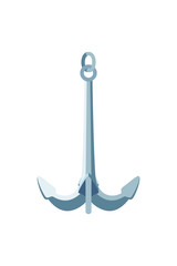vector flat sea maritime icon Anchor