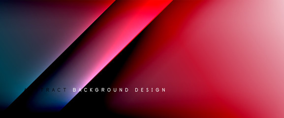 Trendy simple fluid color gradient abstract background with dynamic straight shadow line effect. Vector Illustration For Wallpaper, Banner, Background, Card, Book Illustration, landing page