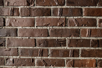 Old brown brick wall, background, texture. background for screensaver