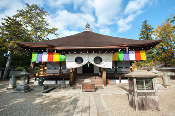 Miedo hall at Ninna-ji temple, Kyoto, Japan