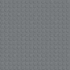 Seamless clean light gray studded rubber flooring panel for texture or background