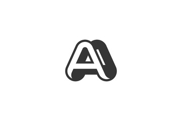 Letter A Logo design vector template