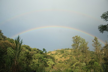 Rainbows in Jambeiro - Sp, Brazil.