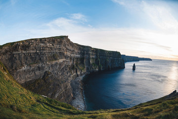 coastline at cliffs of moher