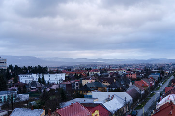 Preszów Słowacja panorama miasta