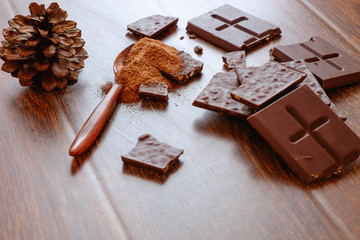  Chocolate Bars and Chocolate Powder