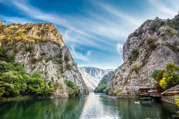 Fotobehang Matka Canyon -  Skopje, North Macedonia © zm_photo