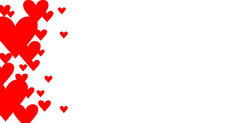 Valentine's day background with hearts. Vector illustration, valentines day, valentine. Love, advertising, simple drawing.