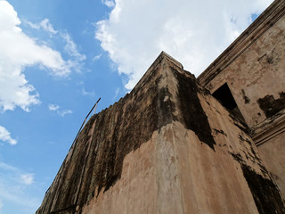 Kenongo building in the Taman Sari area. Taman Sari is the site of former royal garden of the Sultanate of Yogyakarta