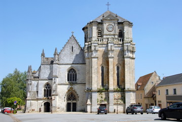 Fototapeta na wymiar Ville de Mortagne-au-Perche, département de l'Orne, France
