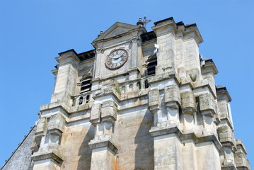Ville de Mortagne-au-Perche, département de l'Orne, France