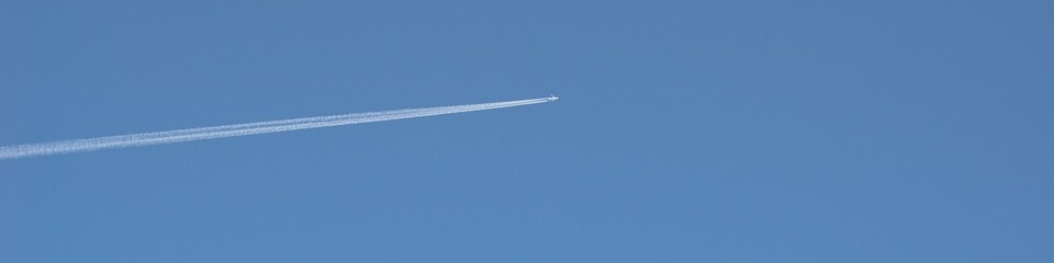 airplane in the sky