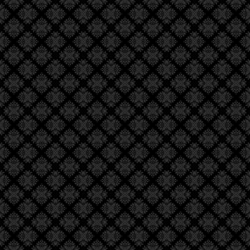 Gray-black, luxurious, seamless digital decorative florall background