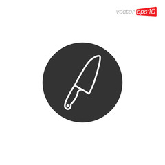 Knife Icon Design Vector Illustration