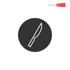 Knife Icon Design Vector Illustration