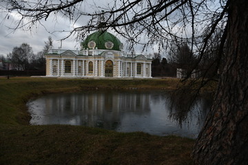 sculpture in kuskovo palace in Moscow